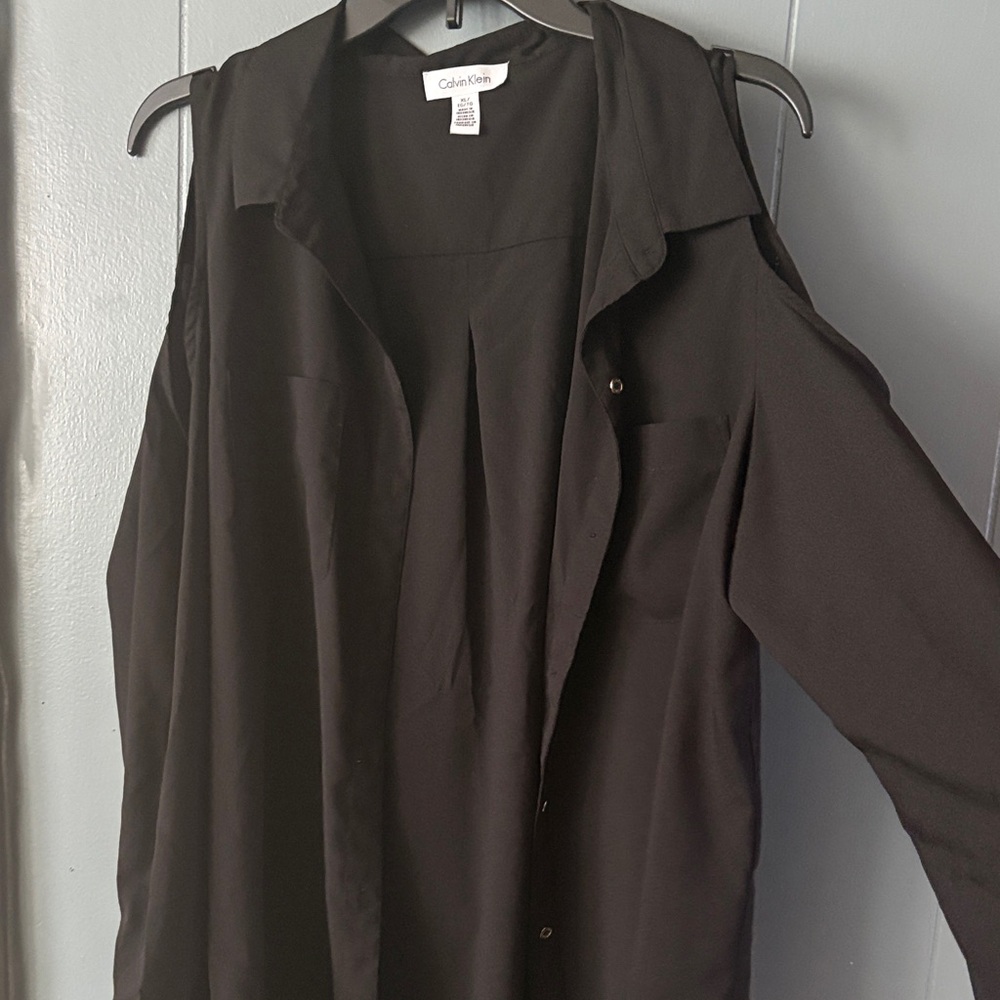 Calvin Klein Black Blouse